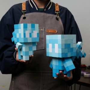 Minecraft Allay Wood Creature Model -Minecraft Figures