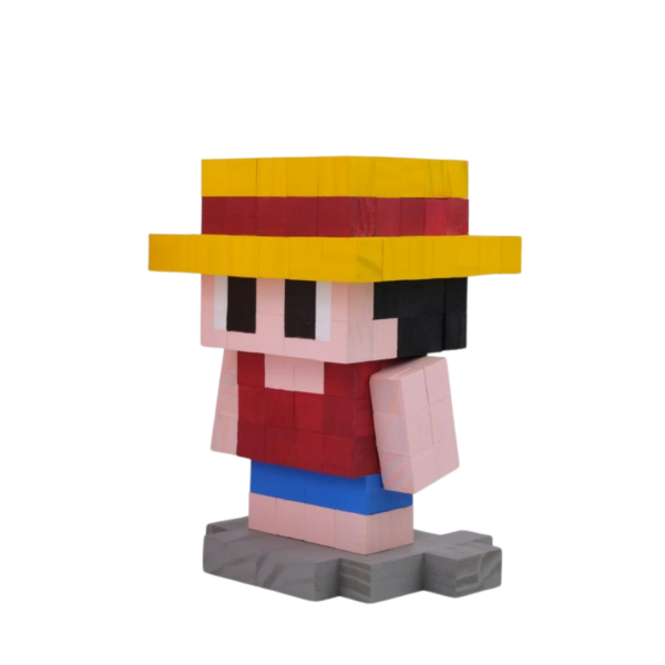 Anime Wooden Model Luffy One Piece Character -Luffy Figures