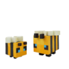 Minecraft Camel Wooden Model Camel -Minecraft Figures