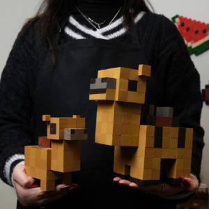 Minecraft Camel Wooden Model Camel -Minecraft Figures