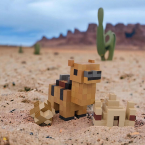 Minecraft Camel Wooden Model Camel -Minecraft Figures