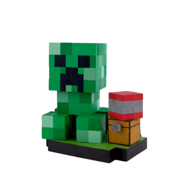 Minecraft Creeper Wooden Model -Minecraft Figures