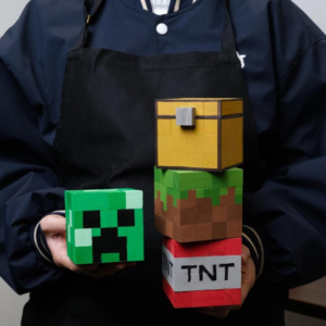 Iconic Minecraft Blocks Cube Model Tnt Block -Minecraft Figures