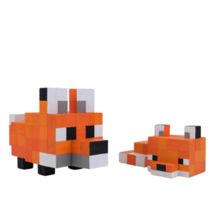 Minecraft Fox Wooden Model -Minecraft Figures