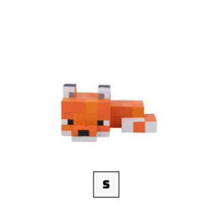 Minecraft Fox Wooden Model -Minecraft Figures