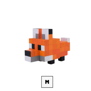 Minecraft Fox Wooden Model -Minecraft Figures