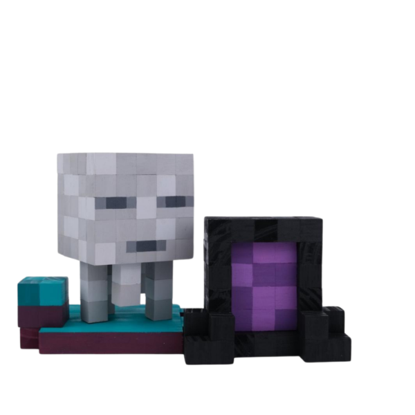 Minecraft Ghast Wood Model -Minecraft Figures