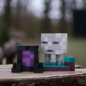 Minecraft Ghast Wood Model -Minecraft Figures