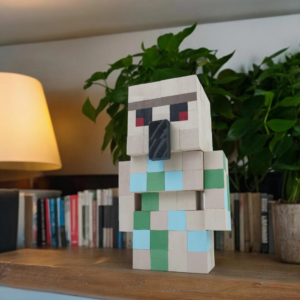 Minecraft Iron Golem Wooden Model Iron Golem -iron golem minecraft figure