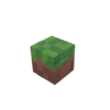 Iconic Minecraft Blocks Cube Model Treasure Chest    -Minecraft Figures