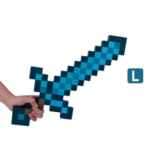 Minecraft Diamond Sword Wooden Model -Minecraft Diamond Sword Toy