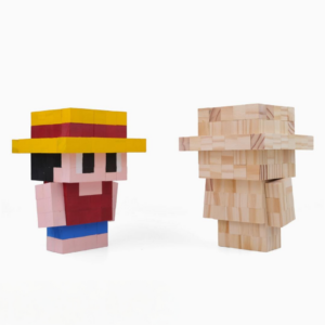 Anime Wooden Model Luffy One Piece Character -Luffy Figures