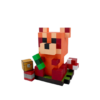 Minecraft Snow Fox Wood Model -Minecraft Figures