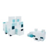 Minecraft Tamed Wolf Wood Model -Minecraft Figures