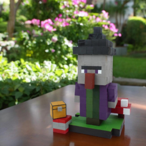 Minecraft Witch Wood Model -Minecraft Figures