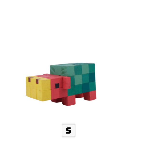 Minecraft Sniffer Wood Model -Minecraft Figures