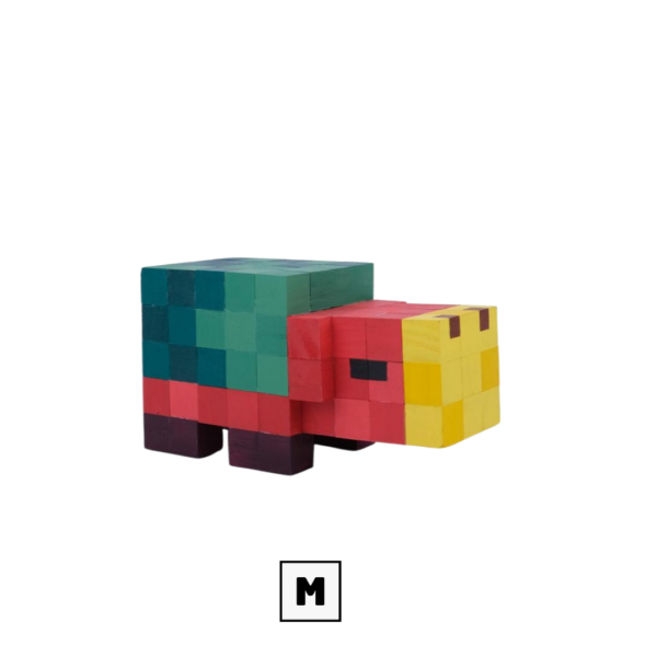 Minecraft Sniffer Wood Model -Minecraft Figures