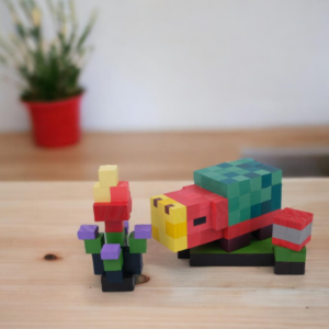 Minecraft Sniffer Wood Model -Minecraft Figures