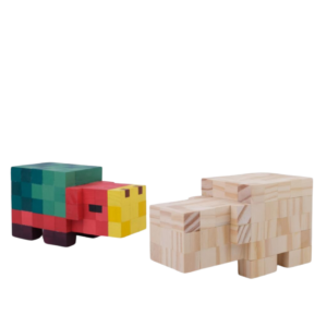 Minecraft Sniffer Wood Model -Minecraft Figures