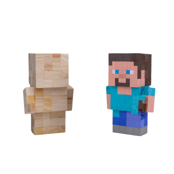 Steve Minecraft Character Model -Minecraft Figures