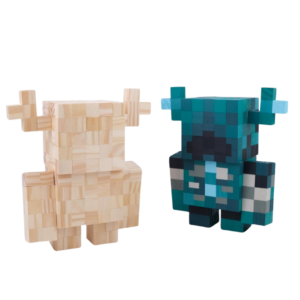 Minecraft Warden Wood Model -Minecraft Figures