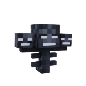 Minecraft Wither Wood Model -Minecraft Figures