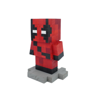 Wooden Model of Deadpool Character -Deadpool Figures