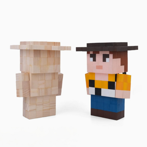 Wooden Model Of Woody Toy Story Characters -Toy Story  Figures