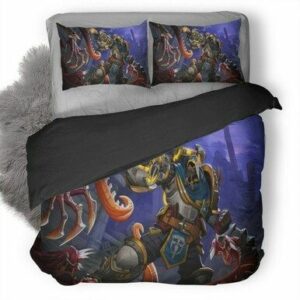 Paladin Atlas Video Game Bedding Set , Comforter Set
