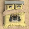 Airplane Moon Minimalism Duvet Cover Bedding Set , Comforter Set