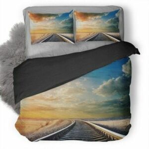Railway Track Bedding Set , Comforter Set