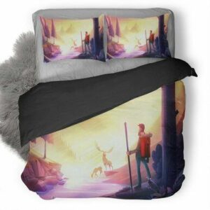 Adventure Minimalism Duvet Cover Bedding Set , Comforter Set