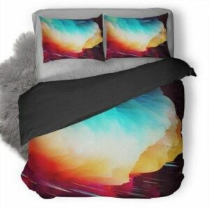 Abstract Nebula Bedding Set , Comforter Set