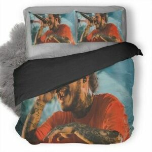 Post Malone Performing Live Bedding Set , Comforter Set