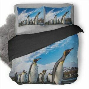 Penguins Following Leader Bedding Set , Comforter Set