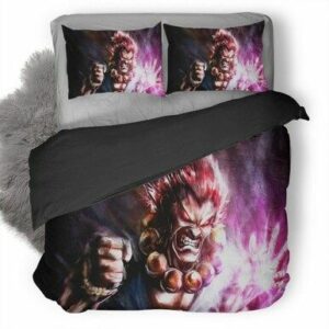 Akuma Street Fighter Game Bedding Set , Comforter Set