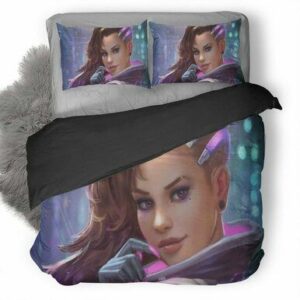 Overwatch Sombra #11 Duvet Cover Bedding Set , Comforter Set