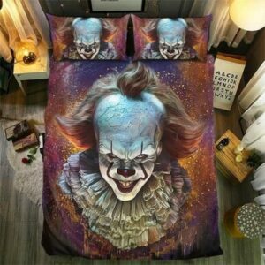 Pennywise Artwork Portrait Bedding Set Cover , Comforter Set