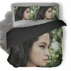 Selena Gomez Elle Photoshoot 2018 Bedding Set , Comforter Set
