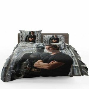 Bedding Set Dark Knight Rises Film Star Christian Bale , Comforter Set