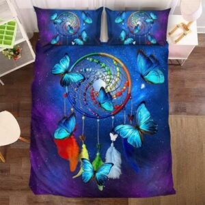 Rainbow Dreamcatcher Butterfly #0928-5 Bedding Set Cover , Comforter Set