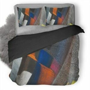 Abstract Stripes Colorful Bedding Set , Comforter Set