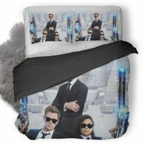 Men In Black International Movie Bedding Set , Comforter Set