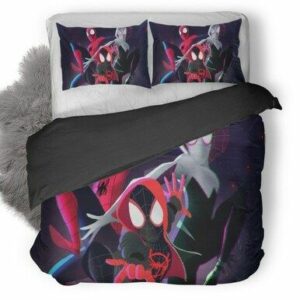 Spiderman Into The Spider Verse 2018 Art Bedding Set , Comforter Set