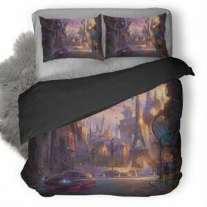 Overwatch Paris Key Duvet Cover Bedding Set , Comforter Set
