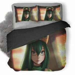 My Hero Academia Tsuyu Asu Bedding Set , Comforter Set