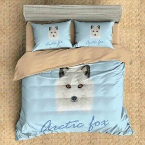 Arctic Fox Duvet Cover Bedding Set , Comforter Set
