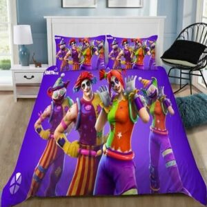 Peekaboo Fortnite Gamer Duvet Cover Bedding Set , Comforter Set