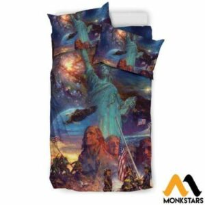 Bedding Set Independence Set Black / Twin , Comforter Set