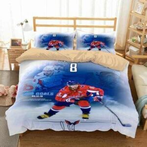 Alex Ovechkin Washington Capitals Duvet Cover Bedding Set , Comforter Set